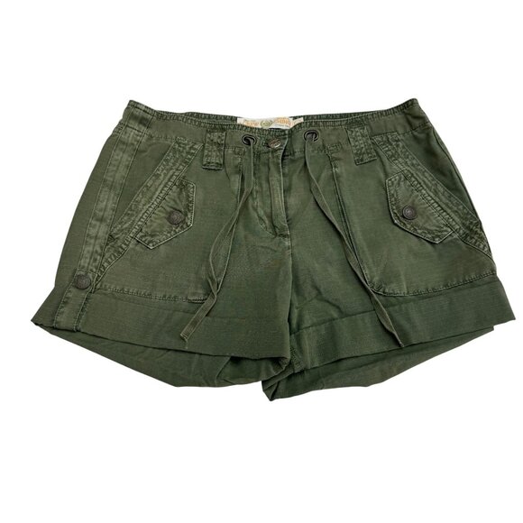 J. Crew Pants - J. Crew Chino Classic Twill City Fit Shorts Women's Utility Pocket Green, Size 4